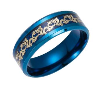 Traditional Gold Dragon Inlay