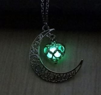 Crescent Glow Necklace