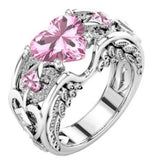 Exclusive Birthstone Heart Ring