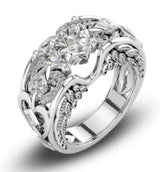 Exclusive Birthstone Heart Ring